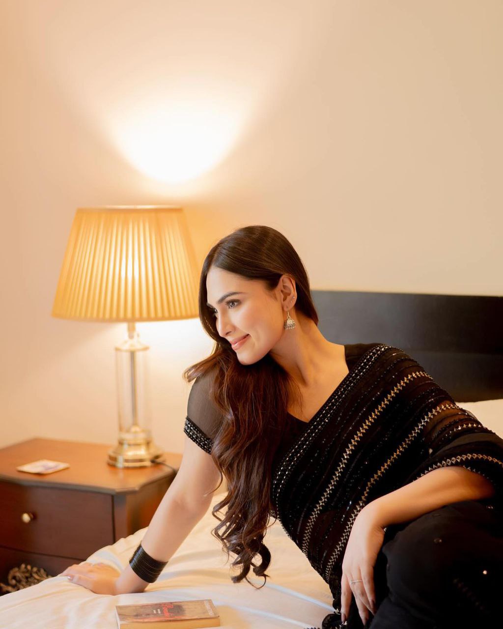 Black Georgette Saree