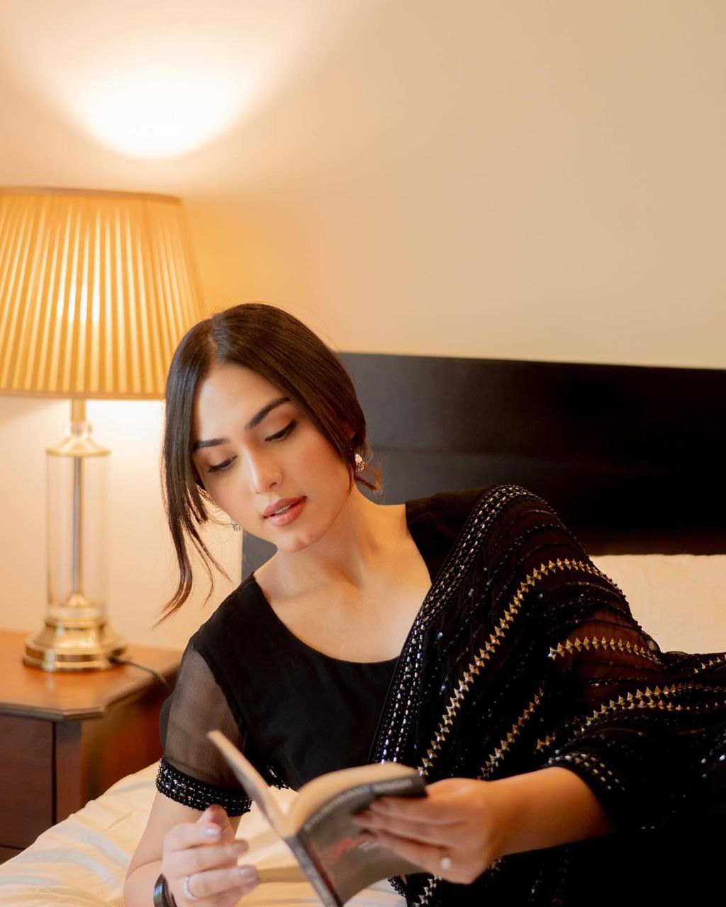 Black Georgette Saree