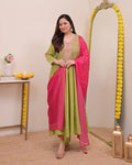 Green Anarkali