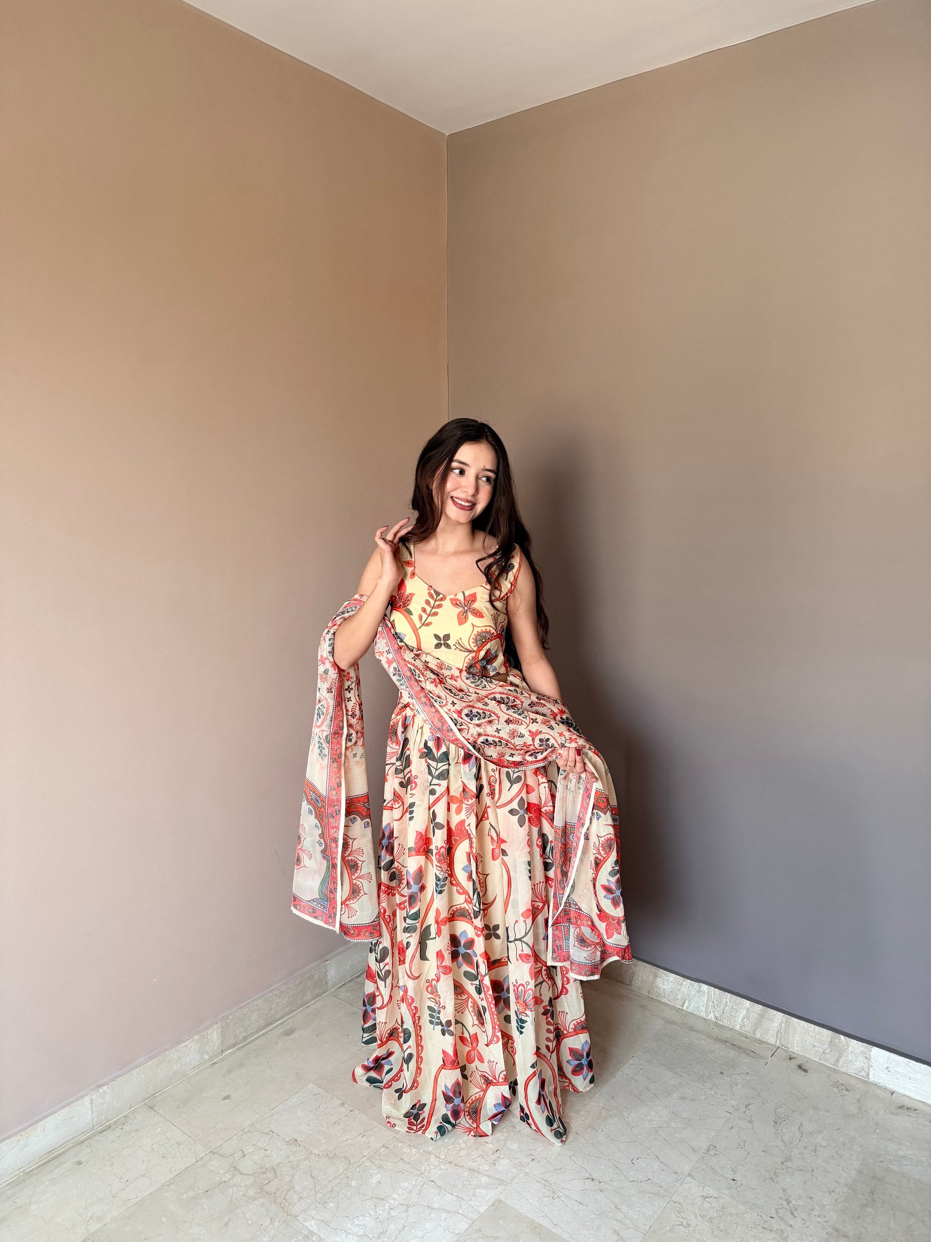 Floral Lehenga