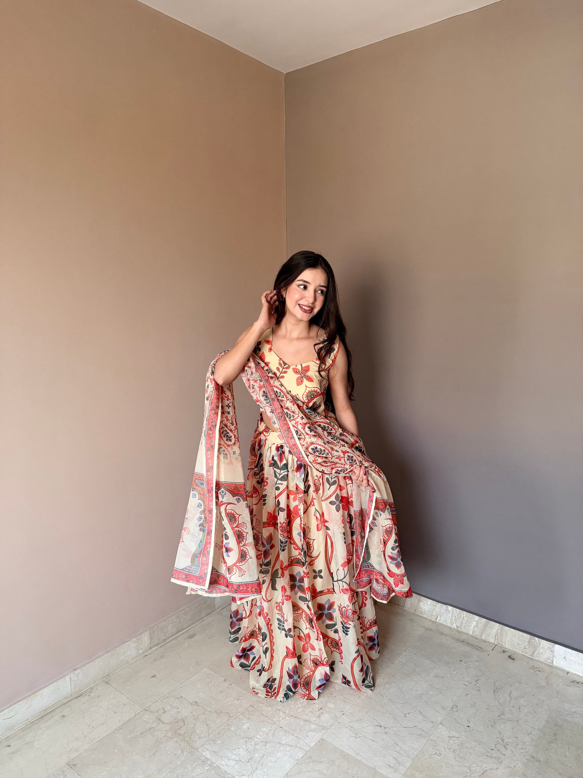 Floral Lehenga