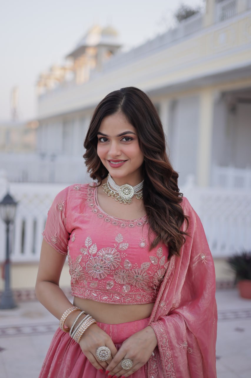 Pink Lehenga