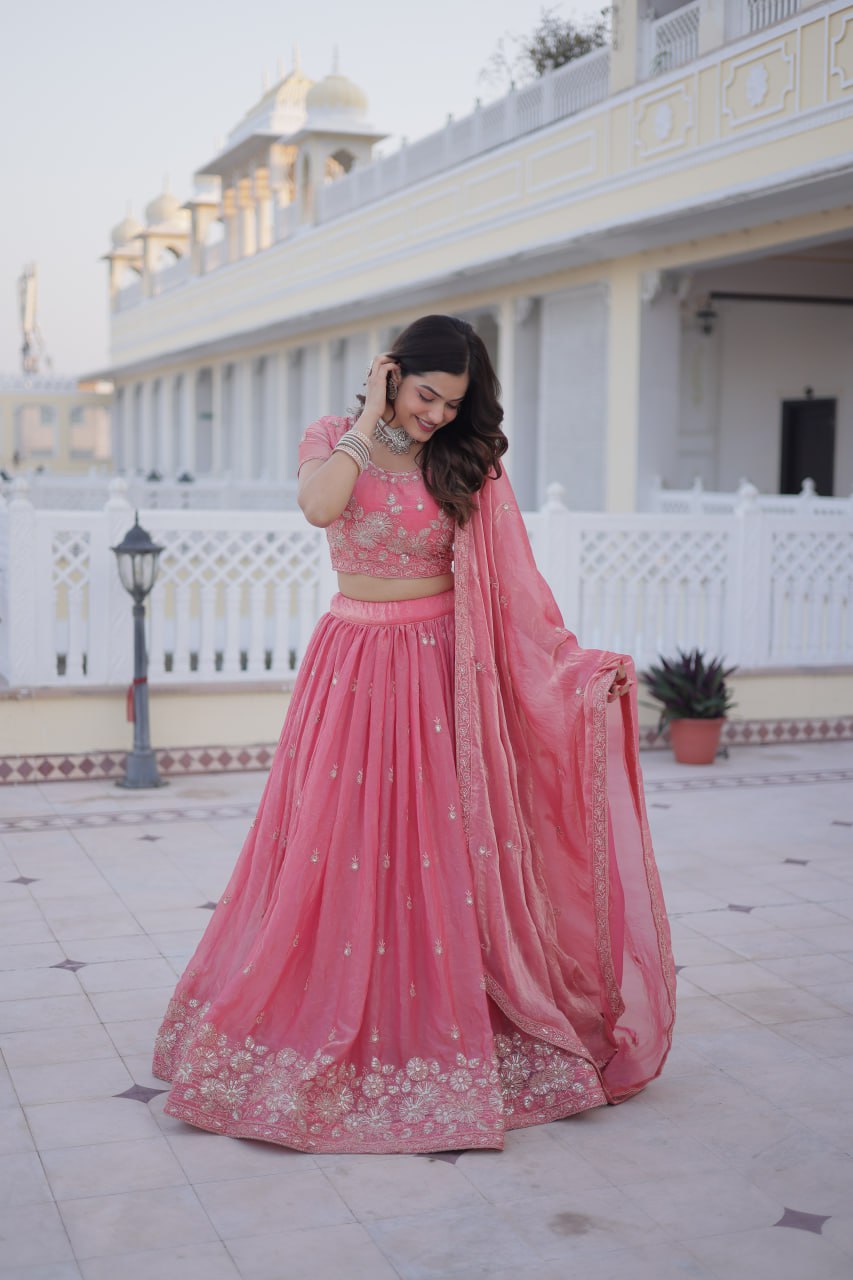 Pink Lehenga