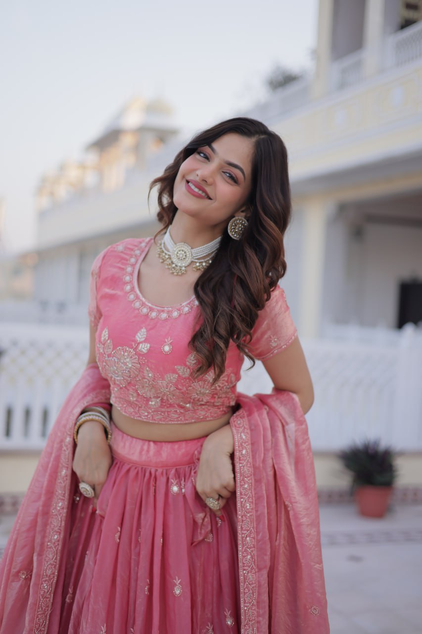 Pink Lehenga