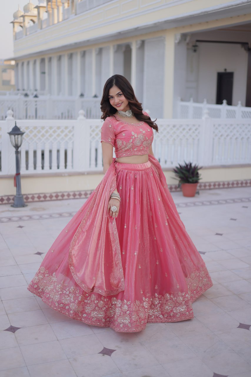 Pink Lehenga