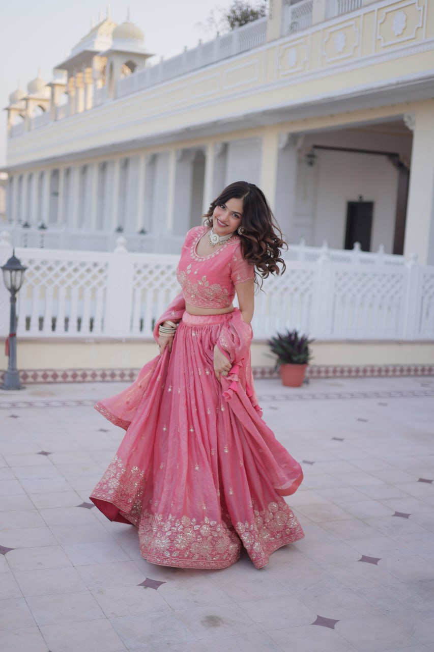 Pink Lehenga