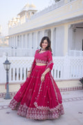 Pink Bloom Lehenga