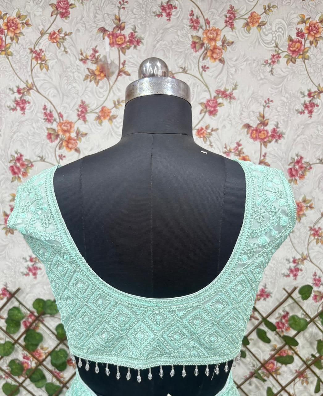 Seafoan Green Lehenga